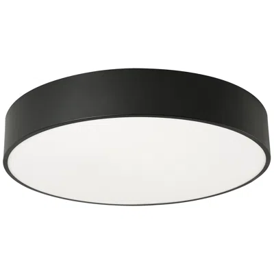 Afx Bailey 24" Wide Black 5cct Led Round Ceiling Light