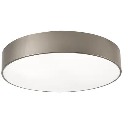 Afx Bailey 24" Wide Satin Nickel Round Led Ceiling Light