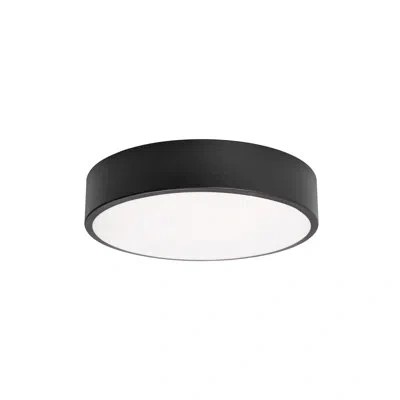 Afx Bailey Led Flush Mount In Black