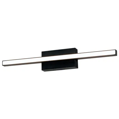 Afx Barlow 18" Wide Black Finish 20w 1800 Lumens Led Vanity Bath Light
