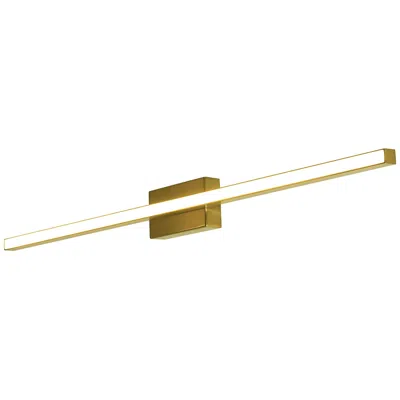 Afx Barlow 36" Gold Finish Modern Led Vanity Bath Bar Light Fixture