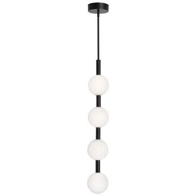 Afx Baroque 32" High 4-light Antique Brass Led Pendant