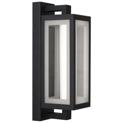 Afx Blake 18" High Black Outdoor Led Sconce