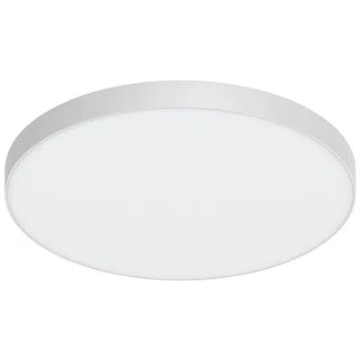Afx Brim 12" Wide White Led Flush Mount