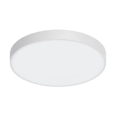 Afx Brim 9" Wide White Led Flush Mount