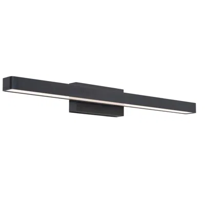 Afx Brock 24" Wide Black Led Vanity