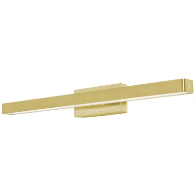 Afx Brock 24" Wide Satin Brass Led Vanity