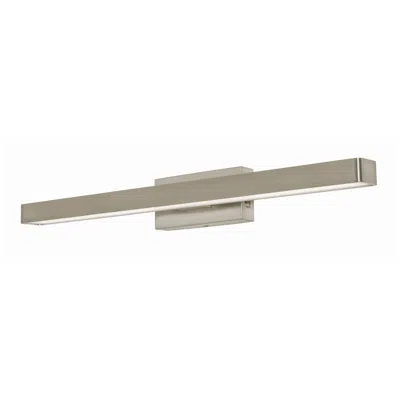 Afx Brock 24" Wide Satin Nickel Led Vanity Bath Light