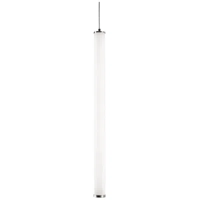 Afx Caden 36" Led Pendant - 3000k 30w 120-277v - Satin Nickel In White