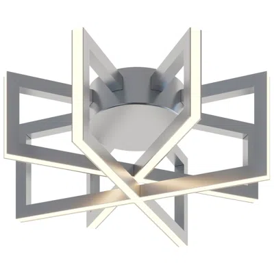 Afx Cass 13" Wide Modern Led Semi-flush Mount Ceiling Light