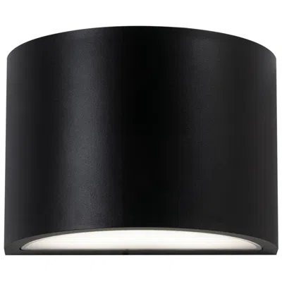 Afx Celia 5" High Black Led Outdoor Sconce