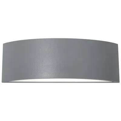 Afx Celia 7" High Textured Grey Led Outdoor Sconce