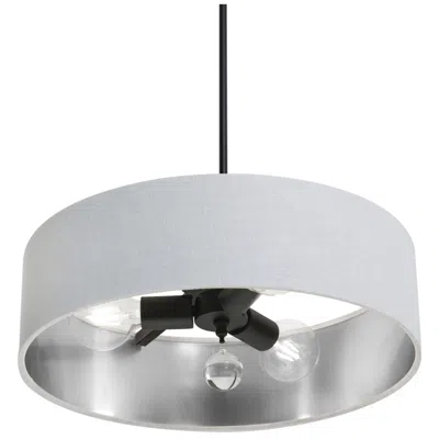 Afx Celine 18" Wide Black Pendant