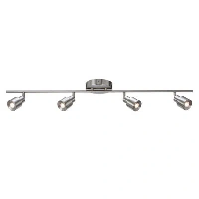 Afx Chappelle 4-light Track Kit In Satin Nickel