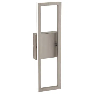 Afx Cole 18" High Satin Nickel Finish Modern Led Wall Sconce Light
