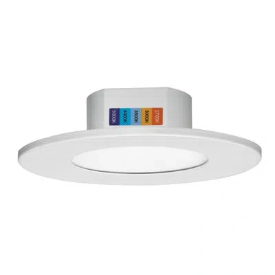 Afx Connie - Led Recessed Flush Mount - White