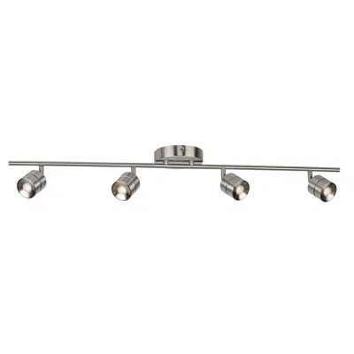Afx Core 4-light Track Kit In Satin Nickel