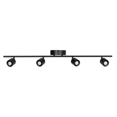 Afx Core Fixed Rail Led 26w 2600lm 120v In Matte Black