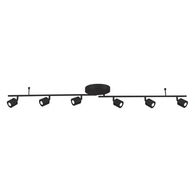 Afx Core Fixed Rail Led 40w 4000lm 120v In Matte Black
