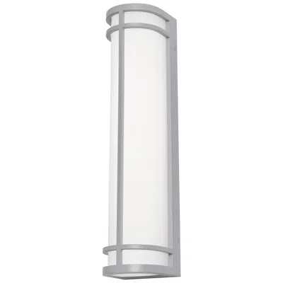 Afx Crain 24" High Textured Gray Led Outdoor Wall Light