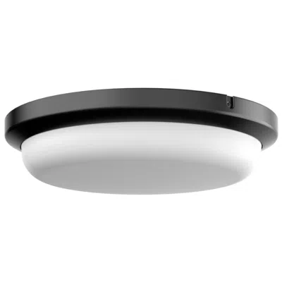 Afx Dean 11" Wide Black Led Outdoor Flush Mount