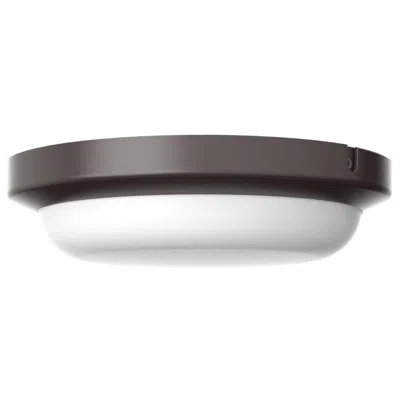 Afx Dean 8" Wide Bronze Led Outdoor Ceiling Light