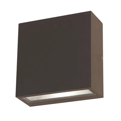 Afx Dexter 5 1/2" High Bronze Powder Coat Led Outdoor Wall Light