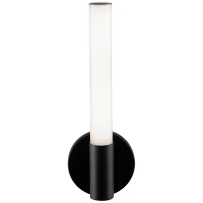 Afx Dion 14" High Black Led Sconce