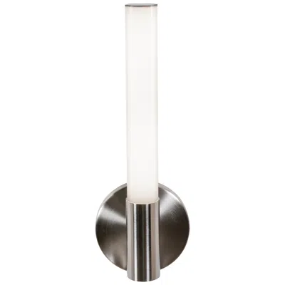 Afx Dion 14" High Satin Nickel Led Sconce