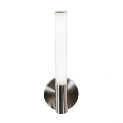 Afx Dion - Led Sconce - Black In Satin Nickel