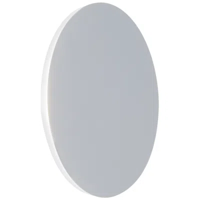 Afx Eclipse 9" High White Led Wall Sconce With White Acrylic Shade In Multi