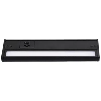 Afx Elena 10" Wide Black Led Under Cabinet Light