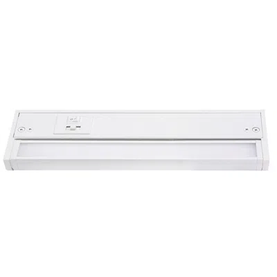 Afx Elena 10" Wide White Led Under Cabinet Light