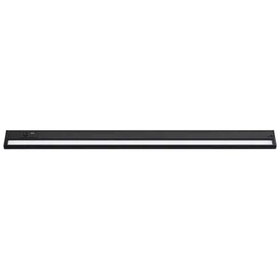 Afx Elena 32" Wide Black Led Under Cabinet Light