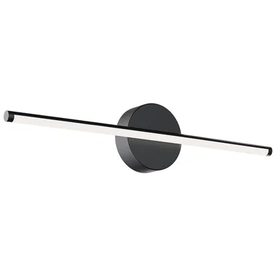 Afx Elizabeth 24" Wide Black 15w Led Vanity