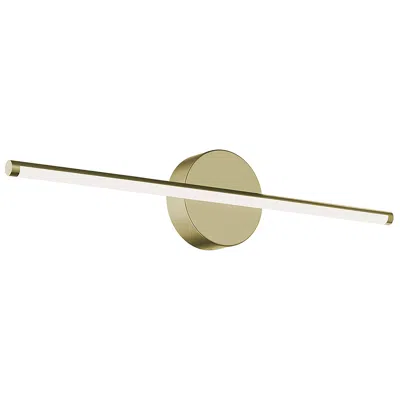 Afx Elizabeth 24" Wide Light Antique Brass 15w Led Vanity