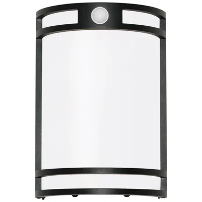 Afx Elston 10" High Black Finish Dusk To Dawn Outdoor Led Light