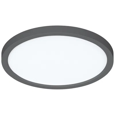 Afx Eon 11" Wide Black 24w Led Flush Mount