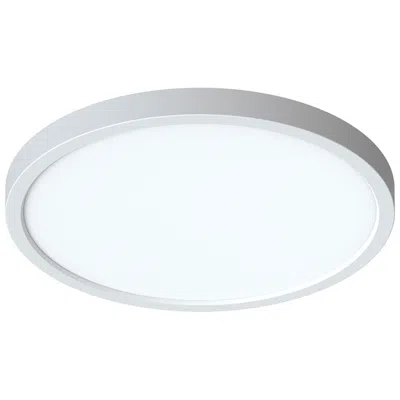 Afx Eon 14" Wide White 28w Led Flush Mount