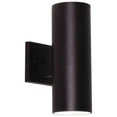 Afx Everly 12" High Black Led Outdoor Wall Light
