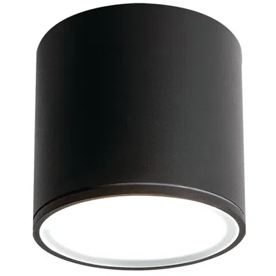 Afx Everly 4 1/4" Wide Black Led Outdoor Ceiling Light
