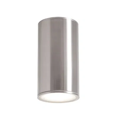 Afx Everly 4.25'' W Led Outdoor Flush Mount In Satin Nickel