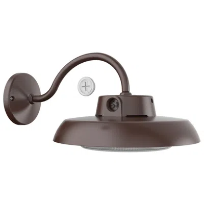 Afx Gilbert 10.25" High Bronze Led Outdoor Sconce