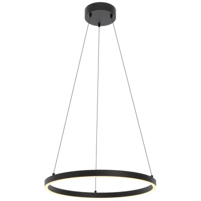 Afx Glo 24" Led Pendant Light - Black - 3000k