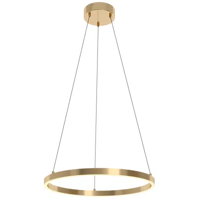 Afx Glo 24" Led Pendant Light - Satin Brass - 3000k
