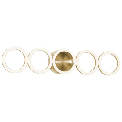 Afx Glo Satin Brass Bath/vanity In Gold