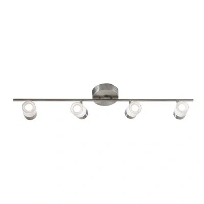 Afx Gramercy 4-light Track Kit In Satin Nickel
