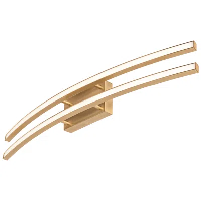Afx Harper 36" Led Vanity - Satin Brass Finish