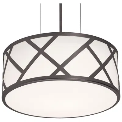 Afx Haven 12.625" Wide Black Pendant