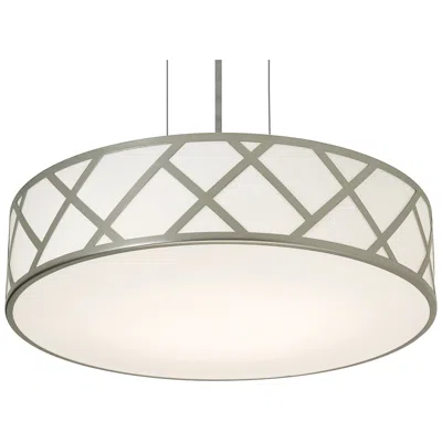 Afx Haven 21" Pendant - Satin Nickel Finish